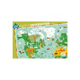 PUZZLE : TOUR DU MONDE+LIVRET x200