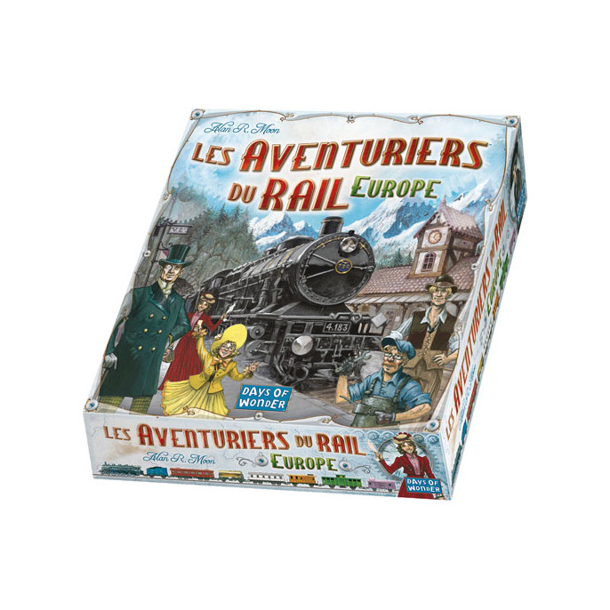 Les Aventuriers du Rail d'Europe - Jeux de stratégie expert - Jeux de  stratégie