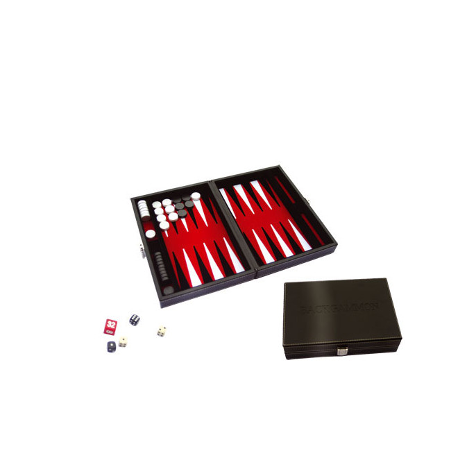 Backgammon de voyage : Magnétique 23 cm