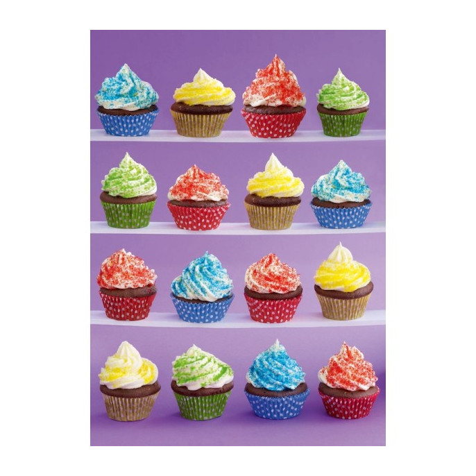 Puzzle : 1000 pièces - Cupcakes