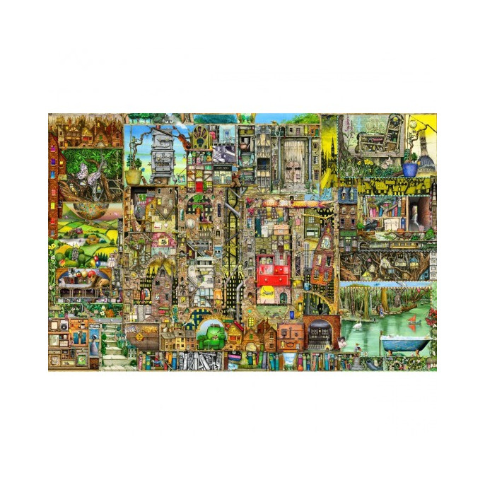 Puzzle : 5000 pièces - Ville Bizarre - Colin Thompson