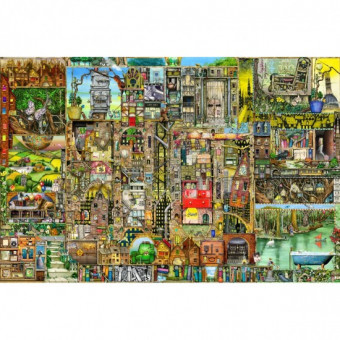 Puzzle : 5000 pièces - Ville Bizarre - Colin Thompson