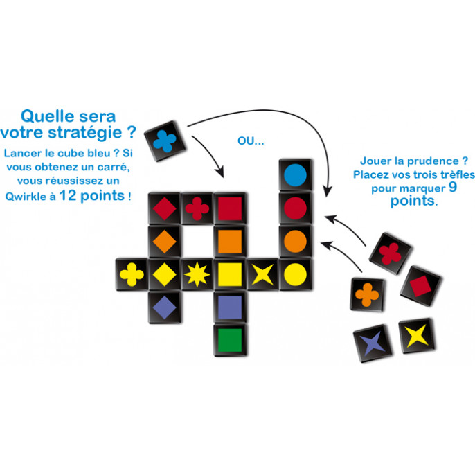 Acheter Qwirkle - Iello - Jeux de société - Le Passe Temps