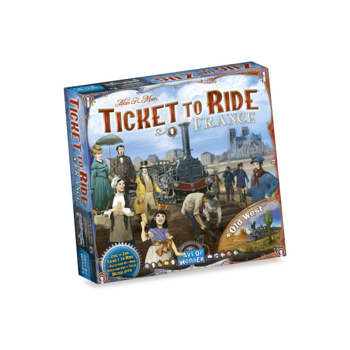 Aventuriers du Rail : France & Old West