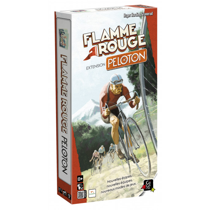 Flamme Rouge : peloton