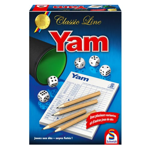 Yam : Boite de jeu Schmidt