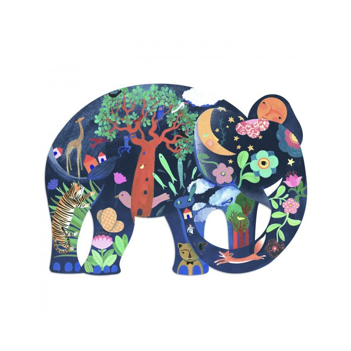 PUzzle : 150 pièces - Eléphant