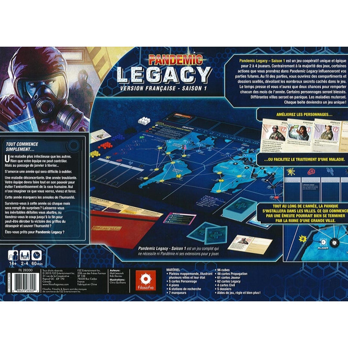 Pandemic Legacy Bleu