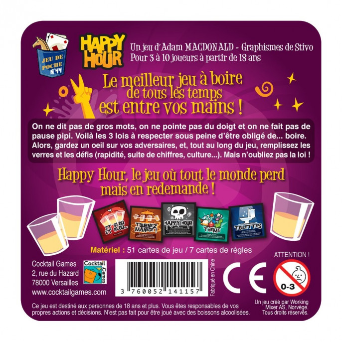 Jeu d'ambiance : Happy Hour