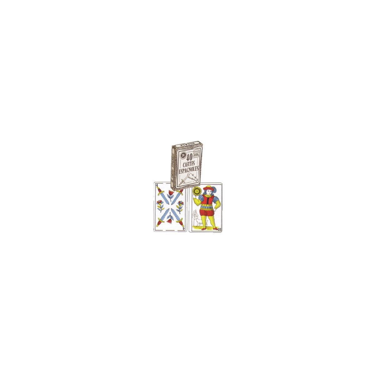 40 Cartes Espagnoles Au Passe Temps Jeu Cartes Espagnoles 40 Cartes Espagnoles Au Passe Temps Jeu Cartes Espagnoles