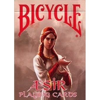 54 Cartes Bicycle Aesir Viking Gods Rouge