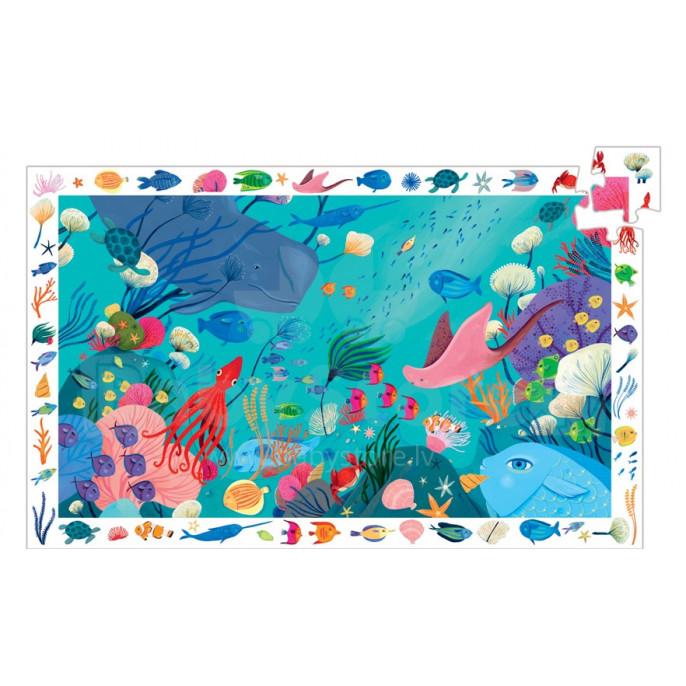 Puzzle : 54 pièces - Aquatique