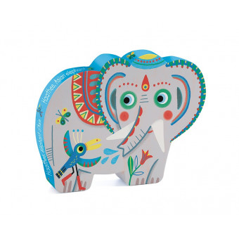 Puzzle : 24 pièces -Haathee, éléphant d'Asie