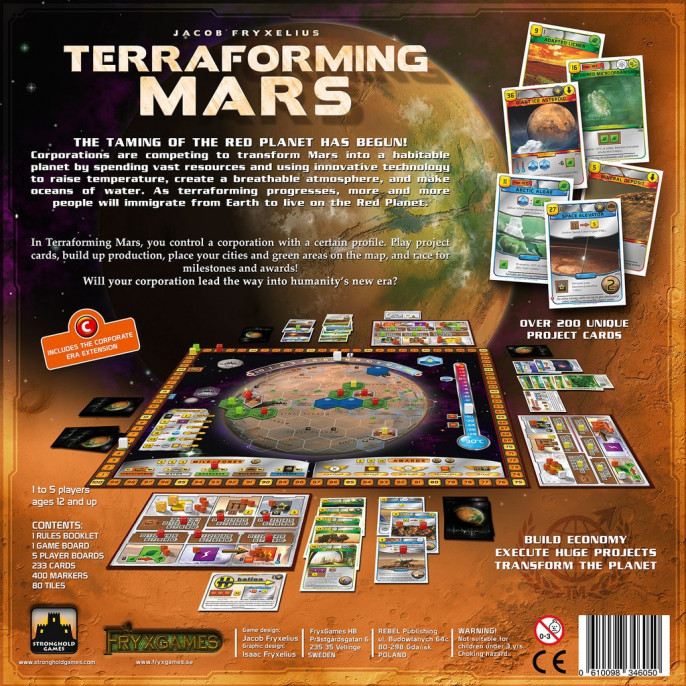 Acheter Terraforming Mars - Intrafin - Jeux de société - Le Passe Temps