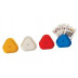 Porte Cartes Triangle: lot de 4