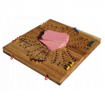 Jeu de Tock pliant : Croix Occitane