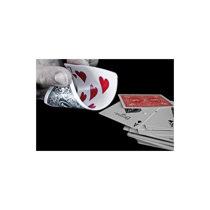 Jeu de 54 Cartes Poker Standard Dos Rouge - Bicycle - Acheter vos