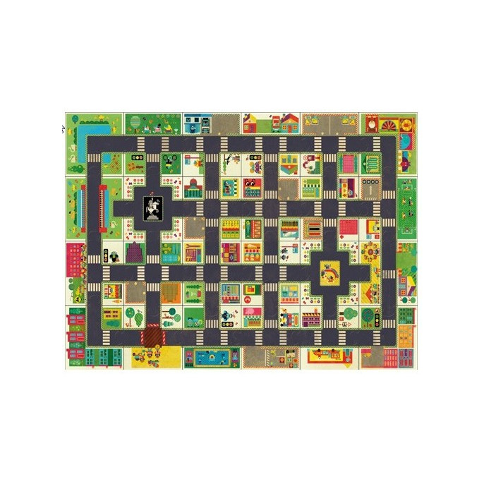 Puzzle Géant : 24 pièces - La Ville