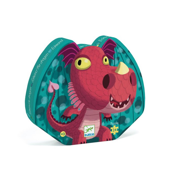Puzzle : 24 pièces - Edmond le Dragon