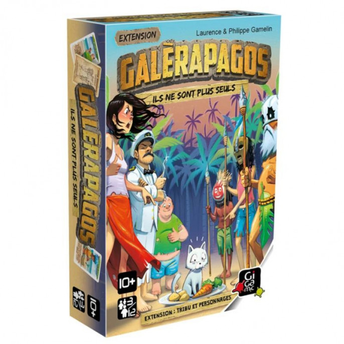 Acheter Galerapagos - Gigamic - Jeux de société - Le Passe Temps