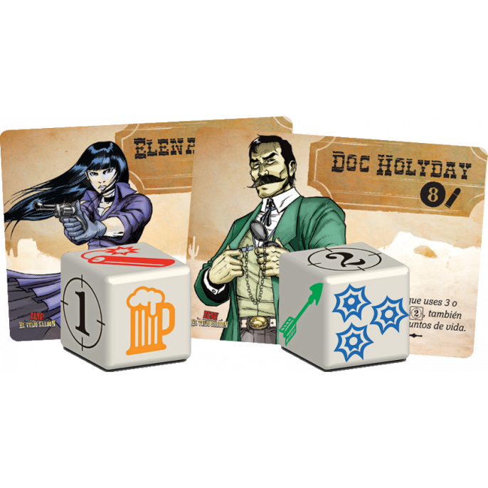 Bang! Le Jeu de dés : Old Saloon
