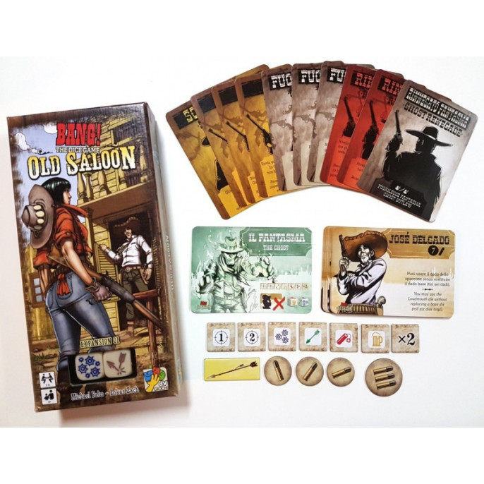 Bang! Le Jeu de dés : Old Saloon