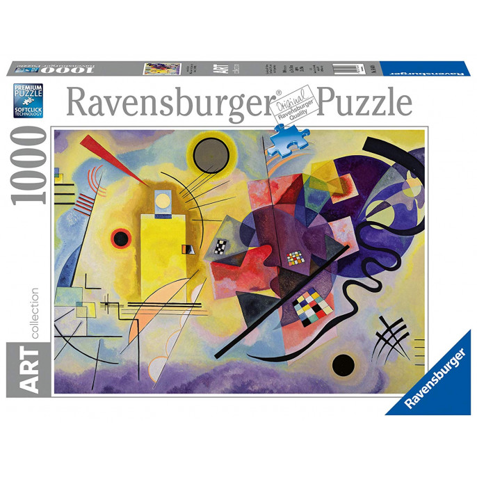 Puzzle : 1000 pièces - Jaune-rouge-bleu - Vassily Kandinsky