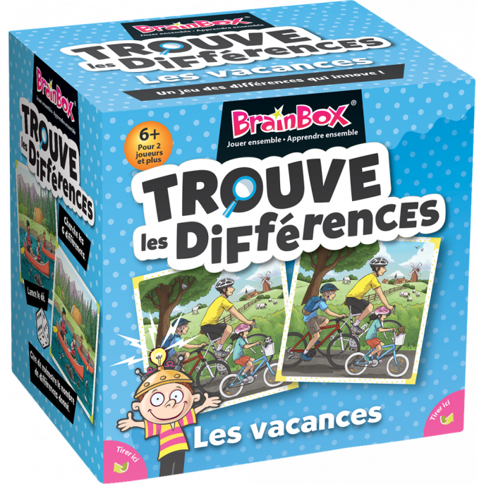 Brain Box : Trouve les Diférrences : Vacances