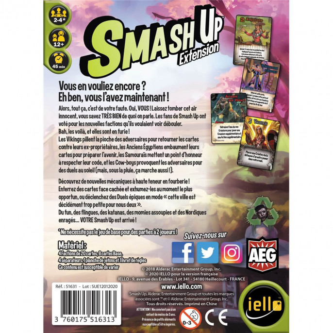 Smash Up : Vous en voulez encore ?