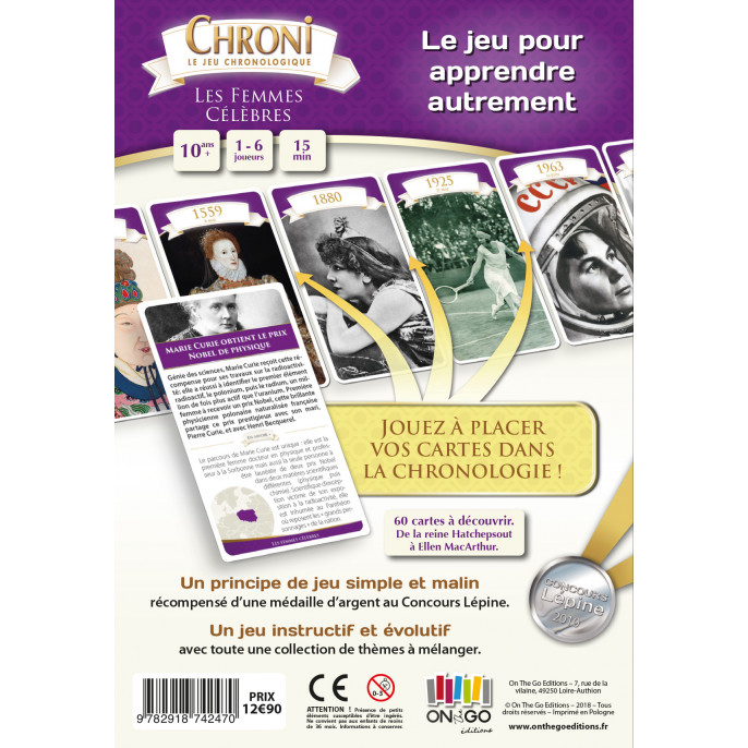 Chroni Femmes célèbres