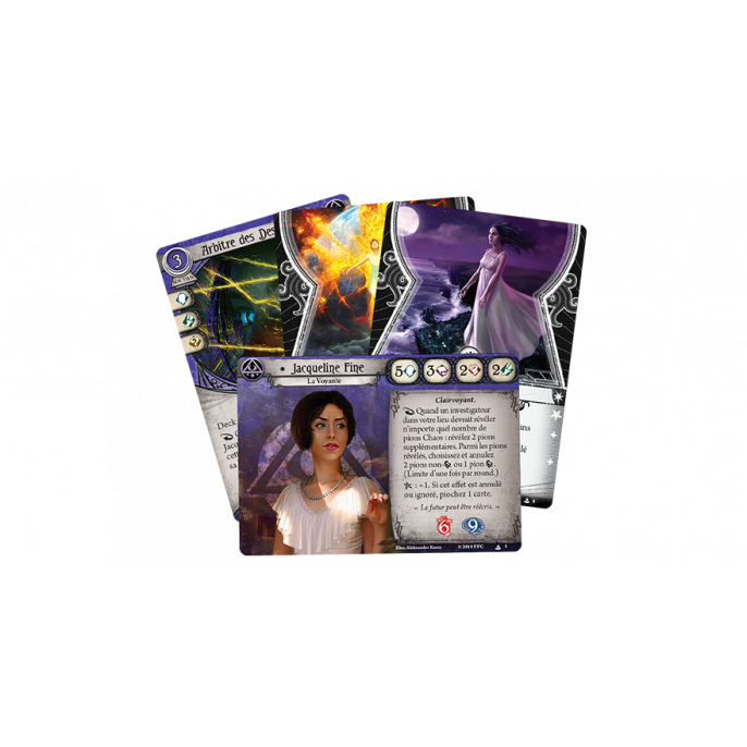 Horreur à Arkham JCE : deck investigateur Jacqueline Fine