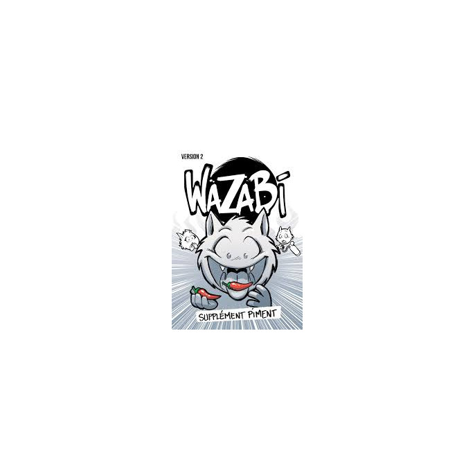Wazabi extension Piment - Jeu de société - Jeu d'ambiance - Gigamic -  Tropfastoche.com
