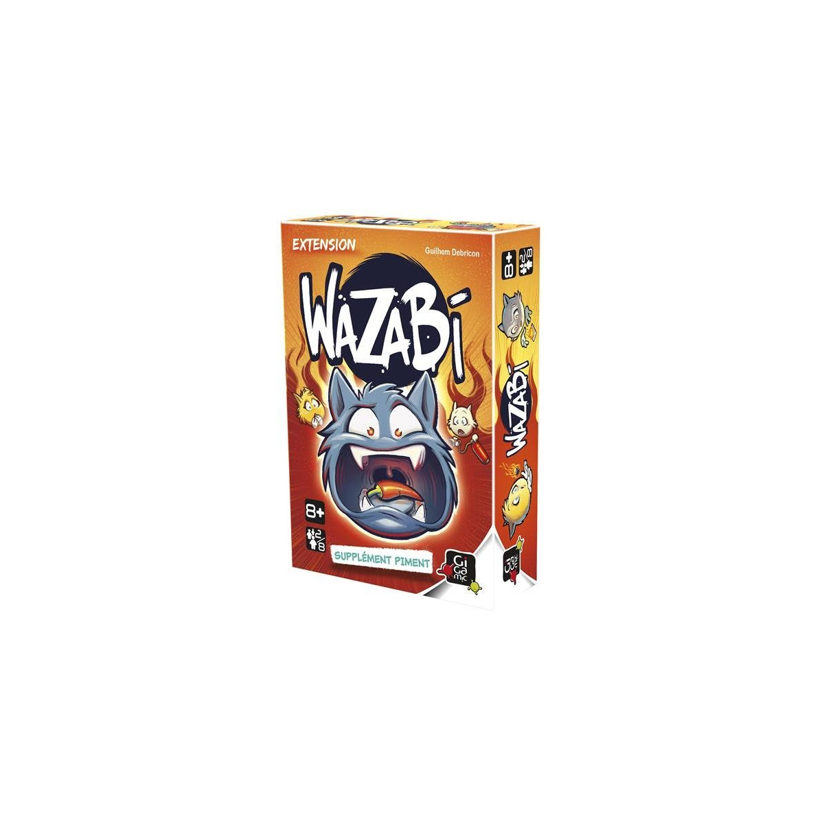 Acheter Wazabi : Supplément Piment - Gigamic - Jeux de société - Le Passe  Temps