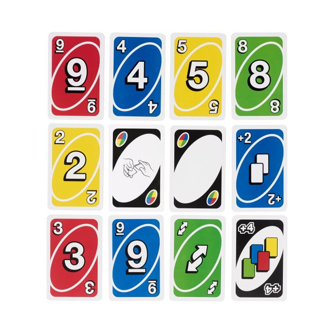 Uno Deluxe, un jeu édité par Mattel