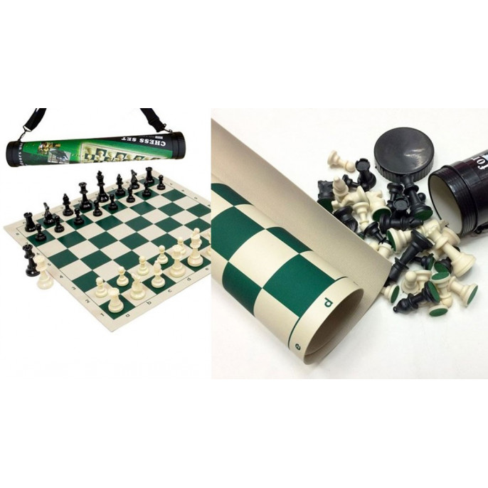 Echecs : Coffret Tube 31cm