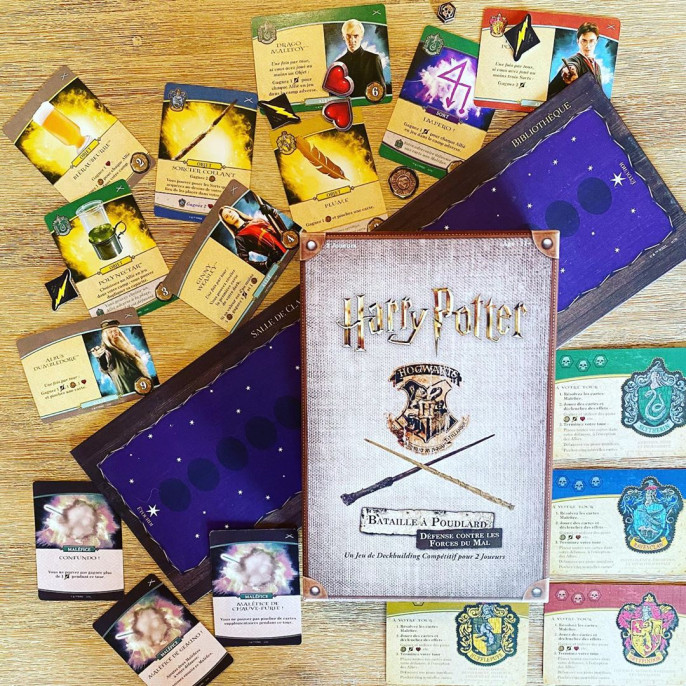 Harry Potter : Bataille à Poudlard - Jeu de Cartes - Acheter sur