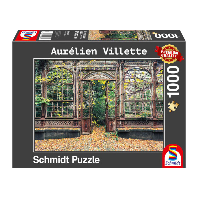 Puzzle 1000 pièces : Fenêtre Urbex - Vilette