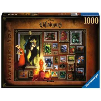 Puzzle 1000 p - Scar (Collection Disney Villainous)