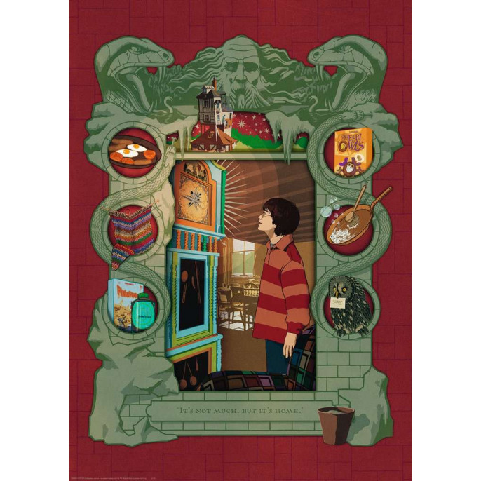 Puzzle 1000 p - Harry Potter Weasley Family  (Collection Harry Potte