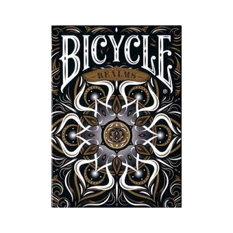 54 Cartes Bicycle Realms Black