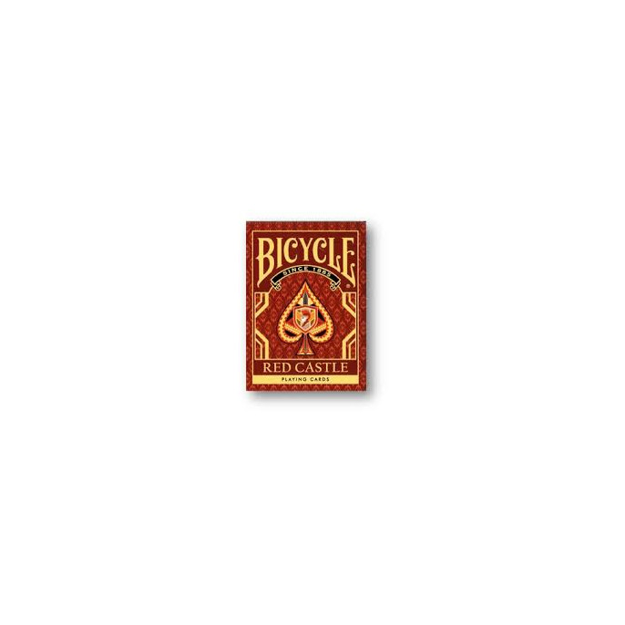 54 Cartes Bicycle Red Castle