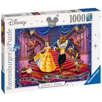 Puzzle 1000 pièces : La Belle et la Bête (Collection Disney)
