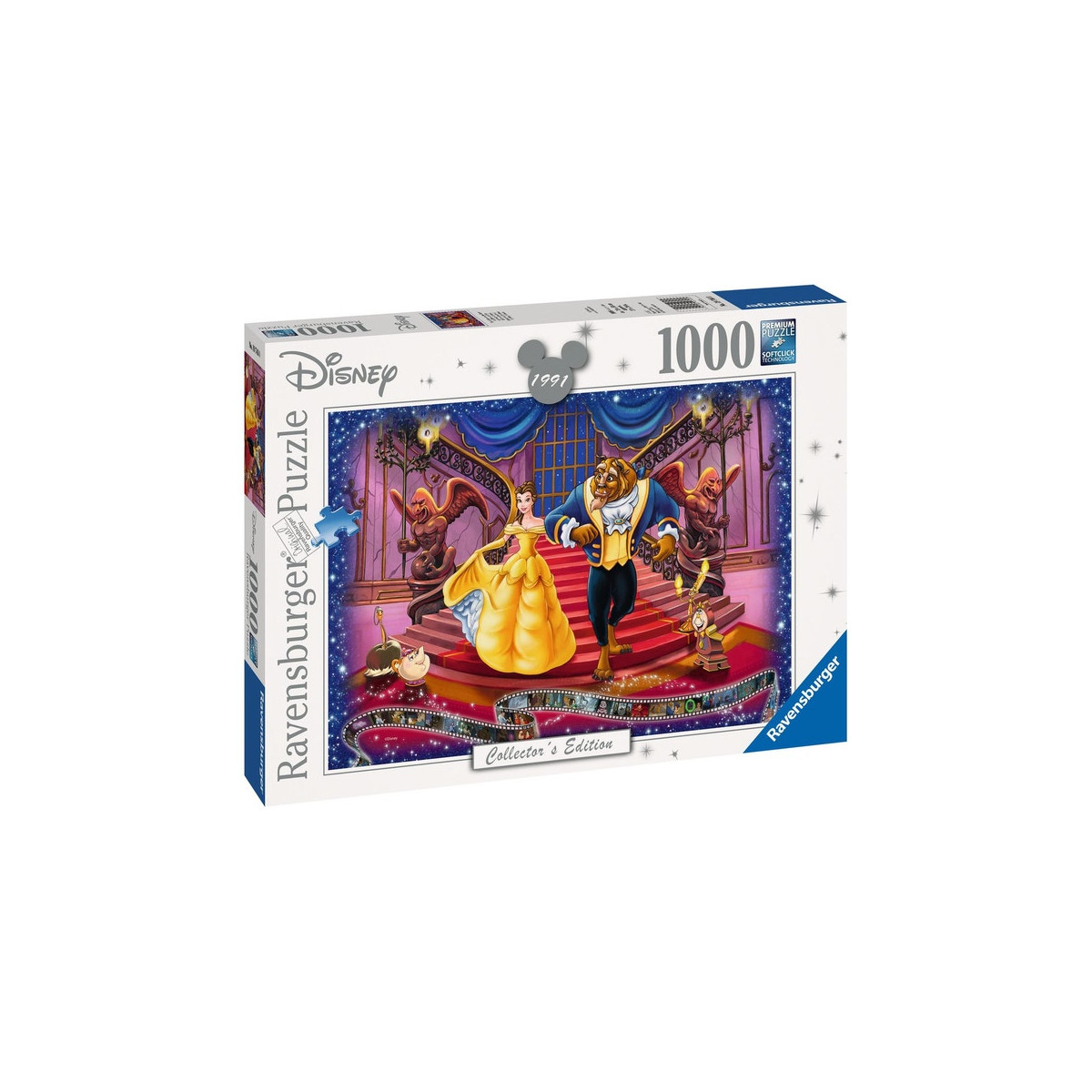 Acheter Puzzle : 1000 pièces - La Belle et la Bête - Ravensburger - Jeux de  société - Le Passe Temps