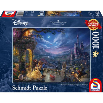 Puzzle : 1000 pièces - Disney La Belle et la Bête