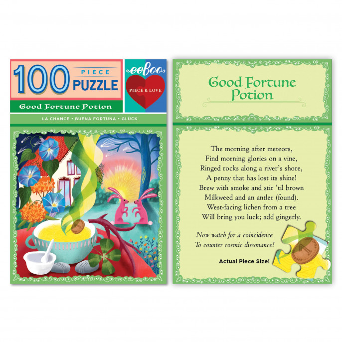 Puzzle : 100 pièces : Potion de bonne fortune