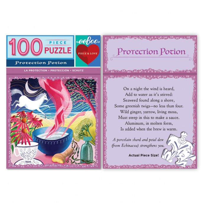 Puzzle : 100 pièces : Potion de protection
