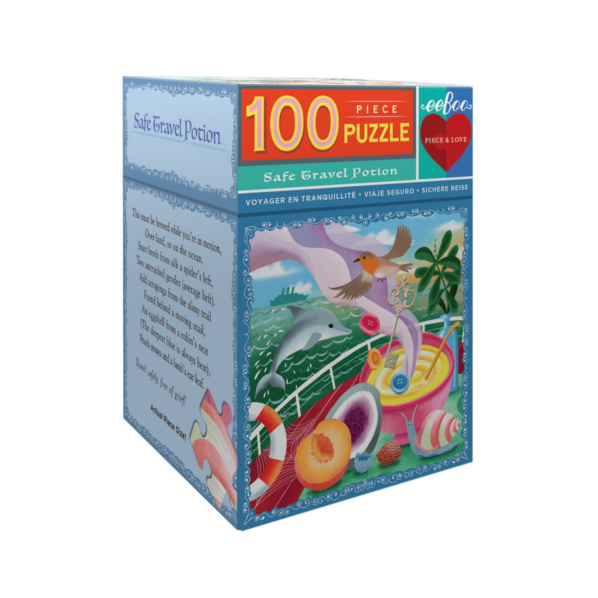 Puzzle : 100 pièces : Voyager en tranquilité au Passe ...