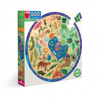 Puzzle : 500 pièces rond - Biodiversity