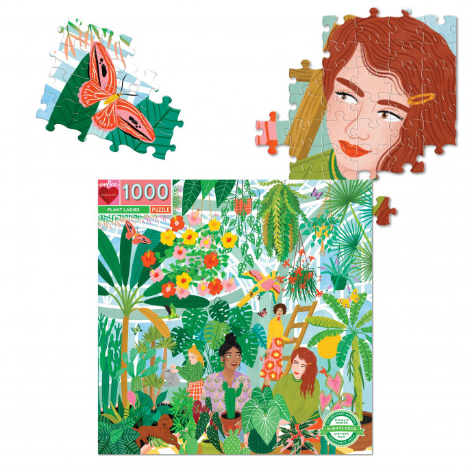 Puzzle : 1000 pièces - Plant Ladies