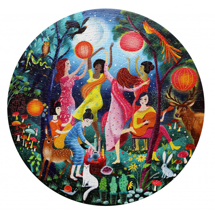 Puzzle : 500 pièces rond - Moon Dance